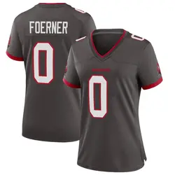 Nike Marshall Foerner Tampa Bay Buccaneers Game Pewter Alternate Jersey - Women's
