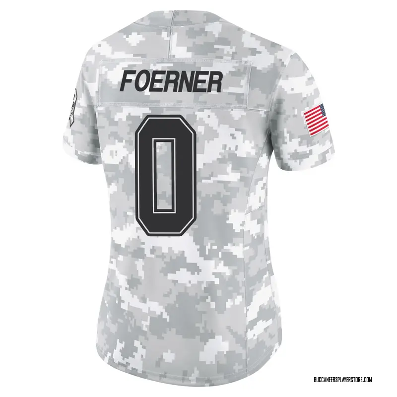 Nike Marshall Foerner Tampa Bay Buccaneers Limited Arctic Camo 2024 Salute to Service Jersey - Women's