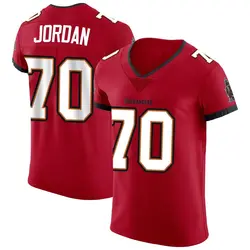 Nike Michael Jordan Tampa Bay Buccaneers Elite Red Vapor Jersey - Men's