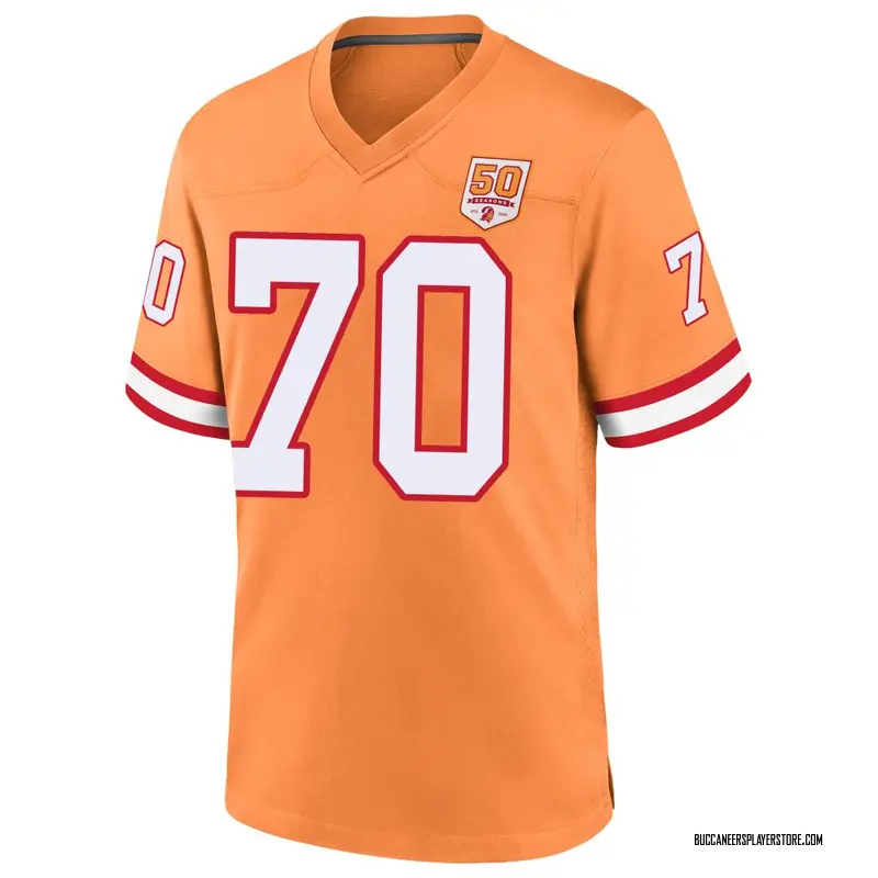 Nike Michael Jordan Tampa Bay Buccaneers Game Cream sicle 50th Season Jersey - Youth
