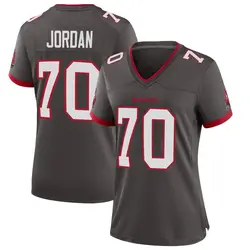 Nike Michael Jordan Tampa Bay Buccaneers Game Pewter Alternate Jersey - Women's