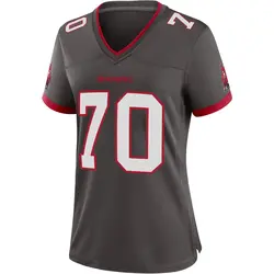 Nike Michael Jordan Tampa Bay Buccaneers Game Pewter Alternate Jersey - Women's