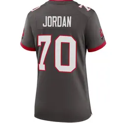 Nike Michael Jordan Tampa Bay Buccaneers Game Pewter Alternate Jersey - Women's