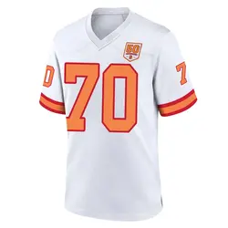 Nike Michael Jordan Tampa Bay Buccaneers Game White '76 50th Season Jersey - Men's