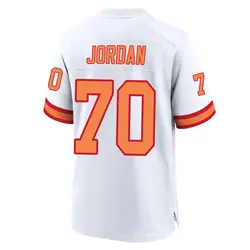 Nike Michael Jordan Tampa Bay Buccaneers Game White '76 50th Season Jersey - Youth