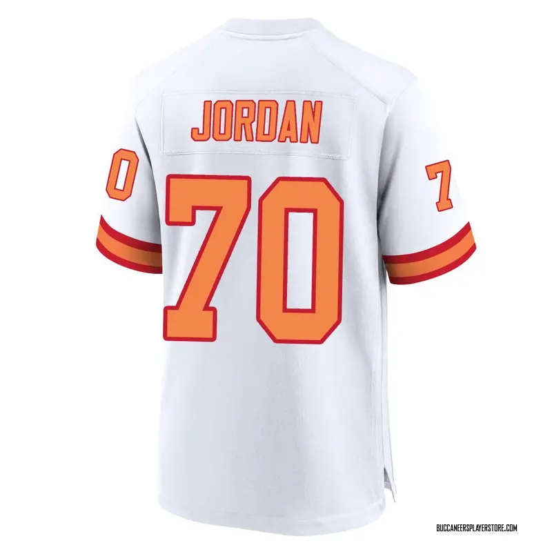 Nike Michael Jordan Tampa Bay Buccaneers Game White '76 50th Season Jersey - Youth