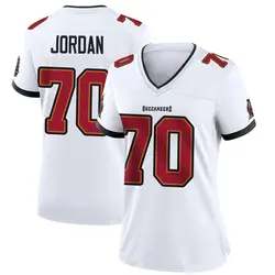 Nike Michael Jordan Tampa Bay Buccaneers Game White Jersey - Women's