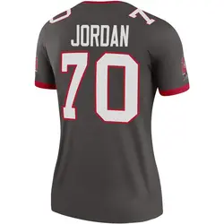 Nike Michael Jordan Tampa Bay Buccaneers Legend Pewter Alternate Jersey - Women's