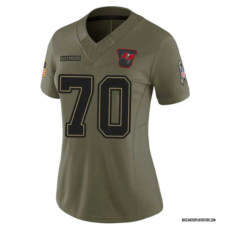 Nike Michael Jordan Tampa Bay Buccaneers Limited Olive 2025 Salute to Service Jersey - Women's
