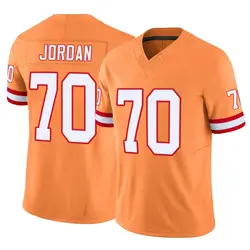 Nike Michael Jordan Tampa Bay Buccaneers Limited Orange Vapor F.U.S.E. Jersey - Youth