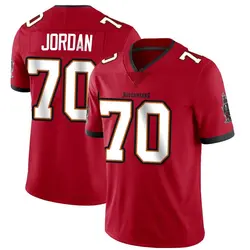 Nike Michael Jordan Tampa Bay Buccaneers Limited Red Team Color Vapor Untouchable Jersey - Men's