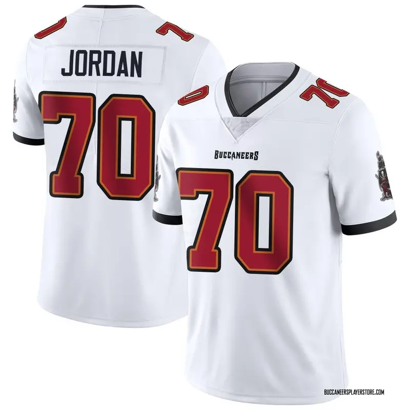 Nike Michael Jordan Tampa Bay Buccaneers Limited White Vapor Untouchable Jersey - Men's