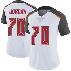 Nike Michael Jordan Tampa Bay Buccaneers Limited White Vapor Untouchable Jersey - Women's