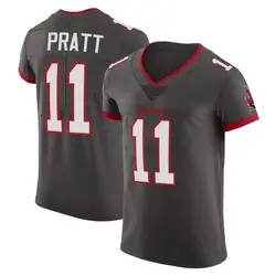 Nike Michael Pratt Tampa Bay Buccaneers Elite Pewter Alternate Vapor Jersey - Men's