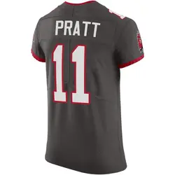 Nike Michael Pratt Tampa Bay Buccaneers Elite Pewter Alternate Vapor Jersey - Men's