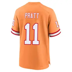 Nike Michael Pratt Tampa Bay Buccaneers Game Cream sicle 50th Season Jersey - Youth