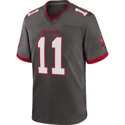 Nike Michael Pratt Tampa Bay Buccaneers Game Pewter Alternate Jersey - Men's