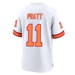 Nike Michael Pratt Tampa Bay Buccaneers Game White '76 50th Season Jersey - Youth