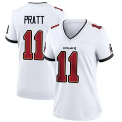 Nike Michael Pratt Tampa Bay Buccaneers Game White Jersey - Women's