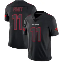 Nike Michael Pratt Tampa Bay Buccaneers Limited Black Impact Jersey - Youth