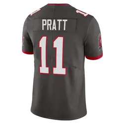 Nike Michael Pratt Tampa Bay Buccaneers Limited Pewter Alternate Vapor Jersey - Men's