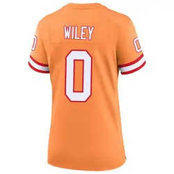 Nike Michael Wiley Tampa Bay Buccaneers Game Cream sicle 50th Season Jersey - Women's
