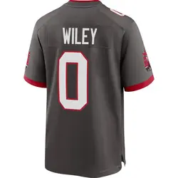 Nike Michael Wiley Tampa Bay Buccaneers Game Pewter Alternate Jersey - Youth
