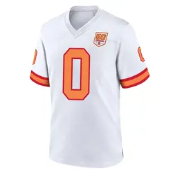 Nike Michael Wiley Tampa Bay Buccaneers Game White '76 50th Season Jersey - Youth