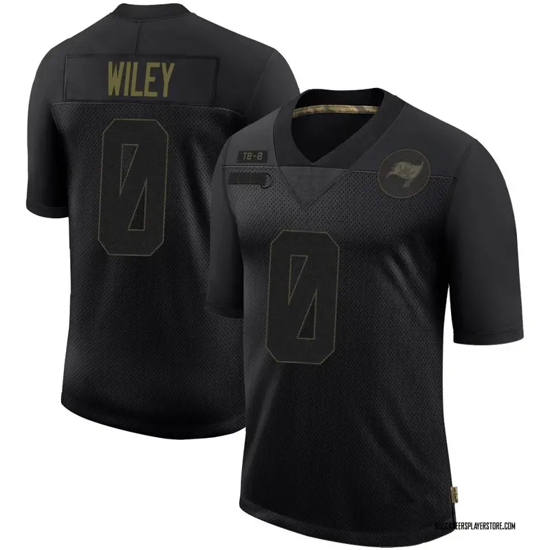 Nike Michael Wiley Tampa Bay Buccaneers Limited Black 2020 Salute To Service Jersey - Men's
