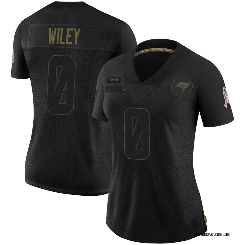Nike Michael Wiley Tampa Bay Buccaneers Limited Black 2020 Salute To Service Jersey - Women's