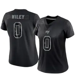 Nike Michael Wiley Tampa Bay Buccaneers Limited Black Reflective Jersey - Women's