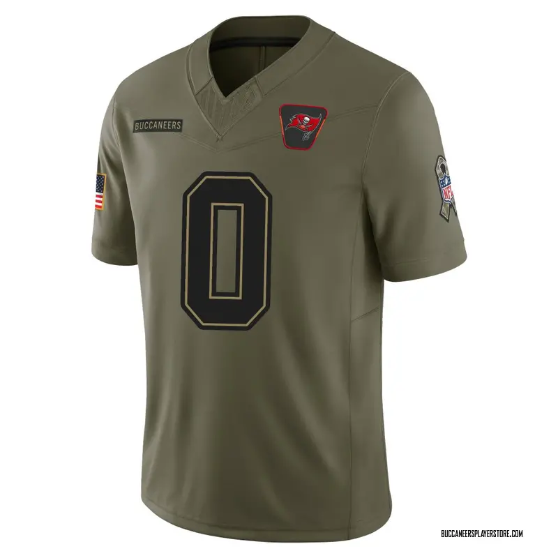 Nike Michael Wiley Tampa Bay Buccaneers Limited Olive 2025 Salute to Service Jersey - Men's
