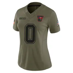 Nike Michael Wiley Tampa Bay Buccaneers Limited Olive 2025 Salute to Service Jersey - Women's