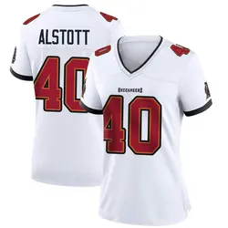 Nike Mike Alstott Tampa Bay Buccaneers Game White Jersey - Women's