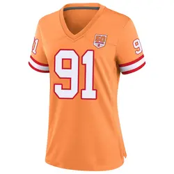 Nike Mike Greene Tampa Bay Buccaneers Game Green Creamsicle 50th Season Jersey - Women's