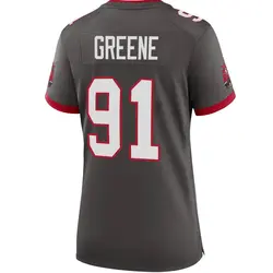 Nike Mike Greene Tampa Bay Buccaneers Game Green Pewter Alternate Jersey - Women's