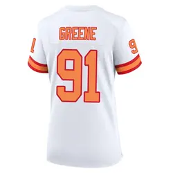 Nike Mike Greene Tampa Bay Buccaneers Game White '76 50th Season Jersey - Women's