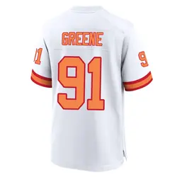 Nike Mike Greene Tampa Bay Buccaneers Game White '76 50th Season Jersey - Youth
