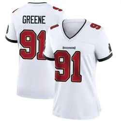 Nike Mike Greene Tampa Bay Buccaneers Game White Jersey - Women's