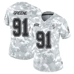 Nike Mike Greene Tampa Bay Buccaneers Limited Arctic Camo 2024 Salute to Service Jersey - Women's