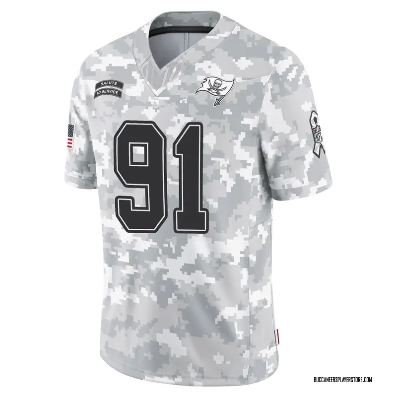 Nike Mike Greene Tampa Bay Buccaneers Limited Arctic Camo 2024 Salute to Service Jersey - Youth