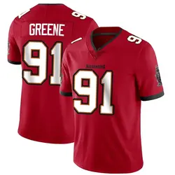 Nike Mike Greene Tampa Bay Buccaneers Limited Green Red Team Color Vapor Untouchable Jersey - Youth