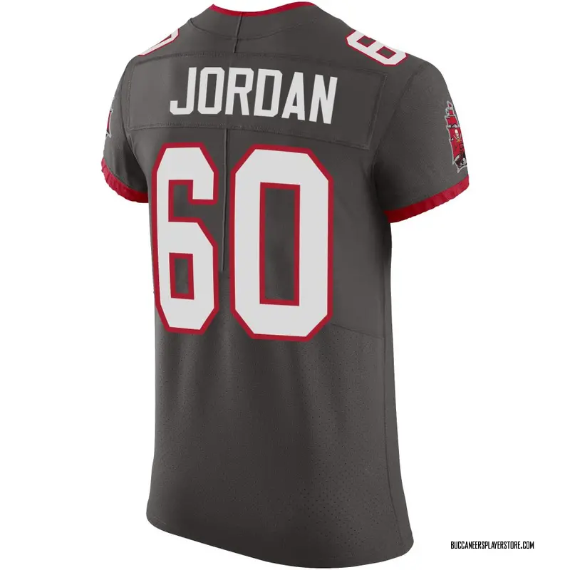 Nike Mike Jordan Tampa Bay Buccaneers Elite Pewter Alternate Vapor Jersey - Men's