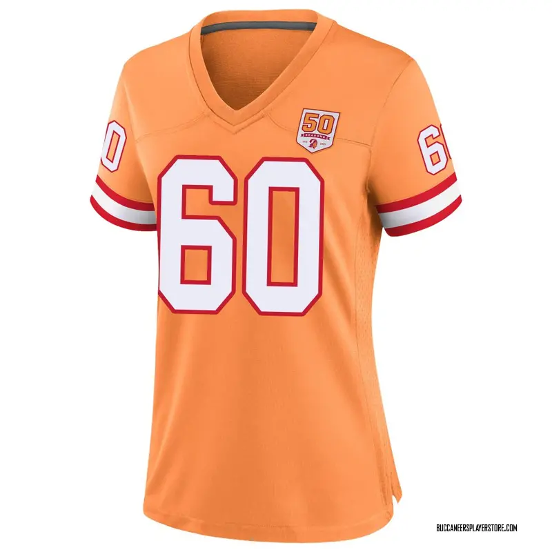 Nike Mike Jordan Tampa Bay Buccaneers Game Cream sicle 50th Season Jersey - Women's
