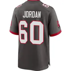 Nike Mike Jordan Tampa Bay Buccaneers Game Pewter Alternate Jersey - Youth