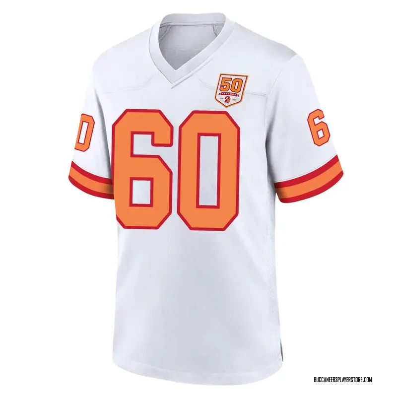 Nike Mike Jordan Tampa Bay Buccaneers Game White '76 50th Season Jersey - Men's