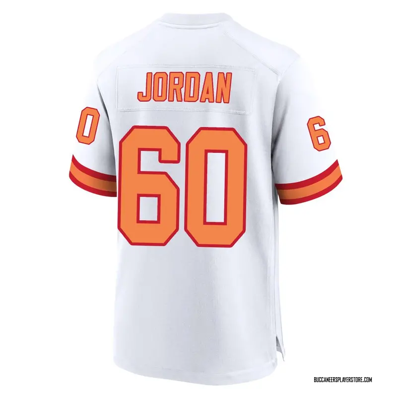 Nike Mike Jordan Tampa Bay Buccaneers Game White '76 50th Season Jersey - Men's