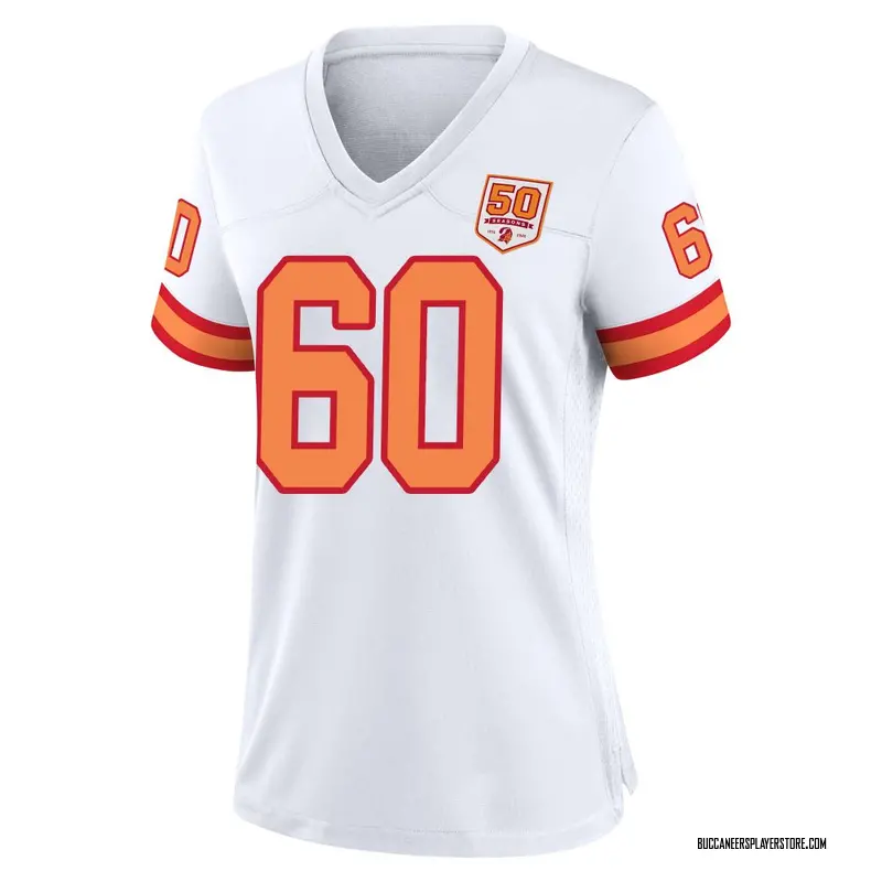 Nike Mike Jordan Tampa Bay Buccaneers Game White '76 50th Season Jersey - Women's