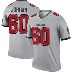 Nike Mike Jordan Tampa Bay Buccaneers Legend Gray Inverted Jersey - Men's