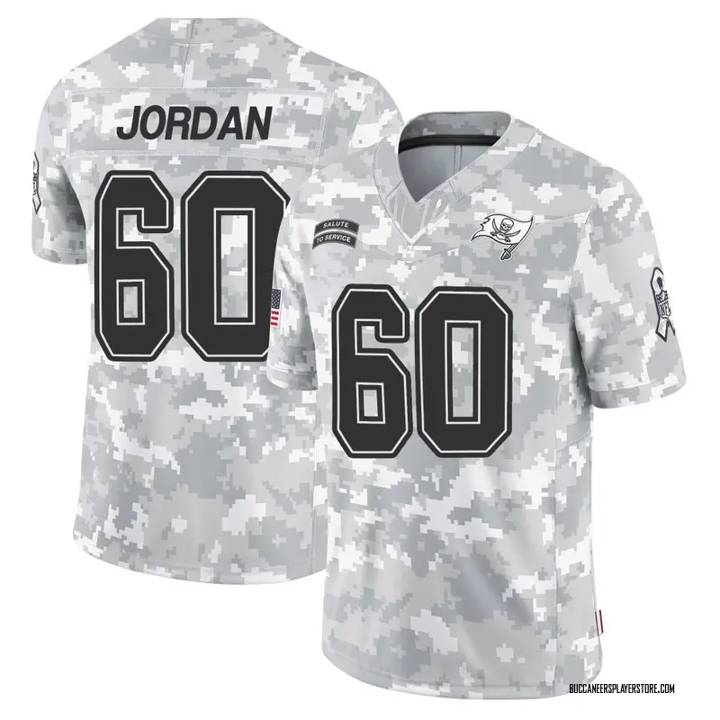 Nike Mike Jordan Tampa Bay Buccaneers Limited Arctic Camo 2024 Salute to Service Jersey - Men's